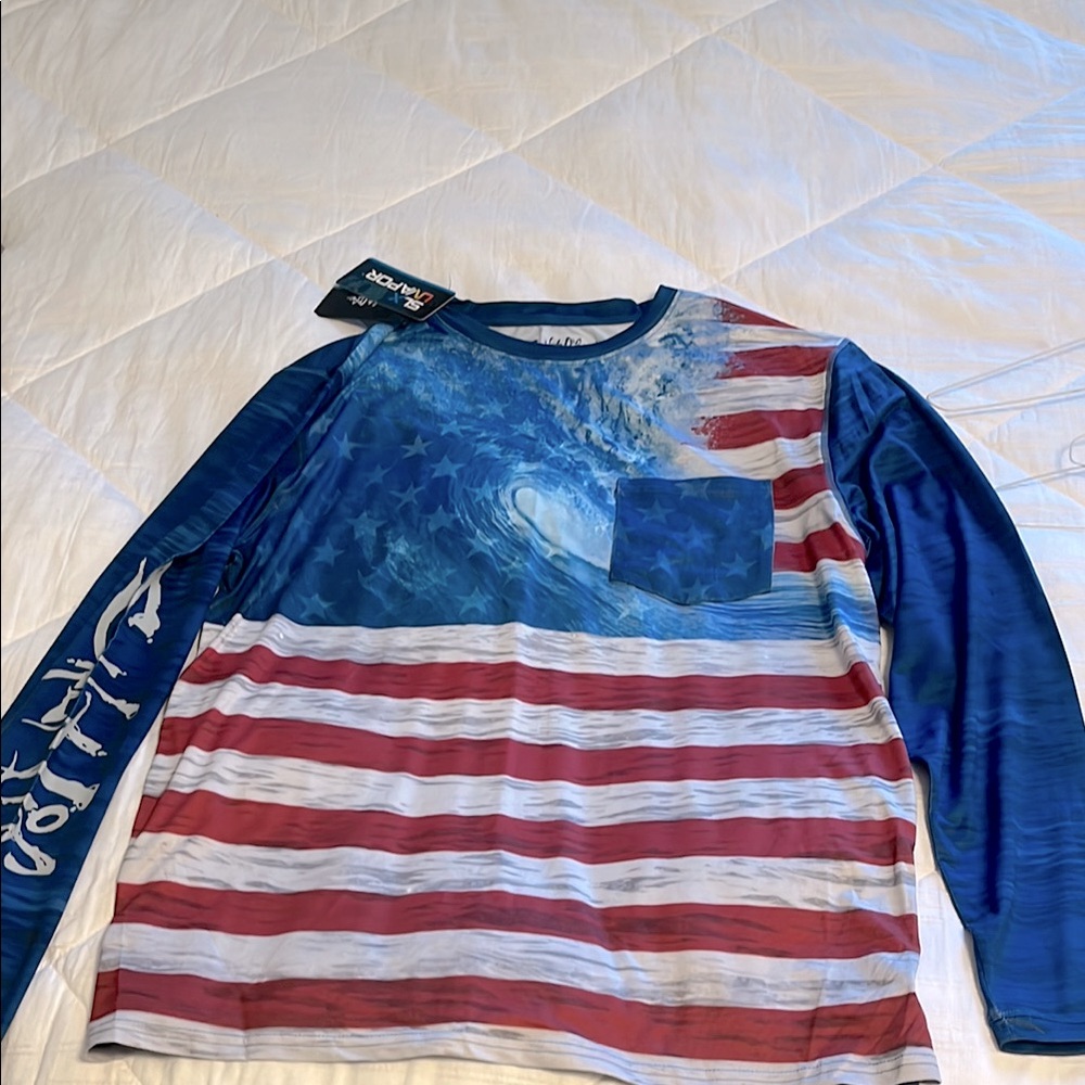 Salt Life- long sleeve performance shirt.